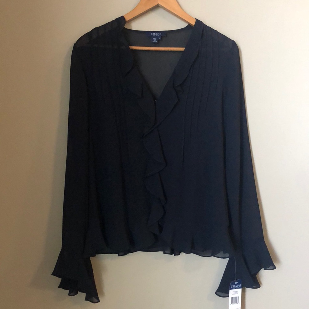Women’s Chaps Blue Blouse
